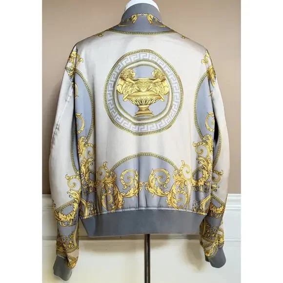 Versace La Coupe Des Dieux Blouson Jacket 48 US (58 Euro) 1016249 Italy NWT